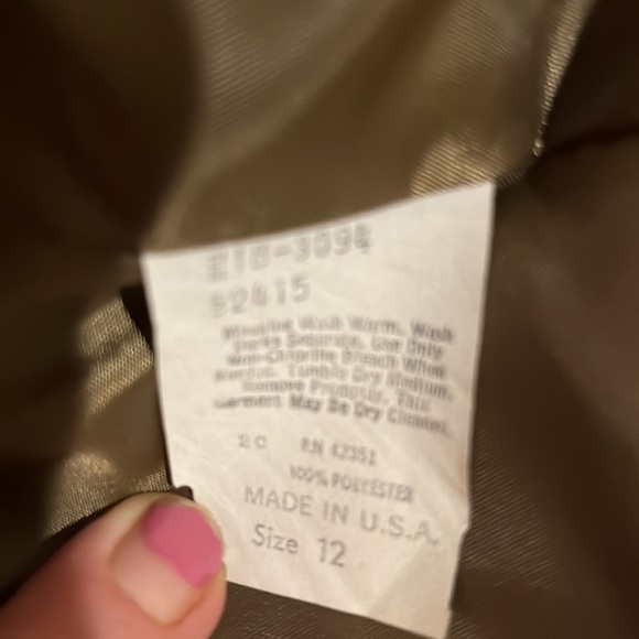 Vintage Comfort Fit Suit Jacket Size 12 - Picture 8 of 8